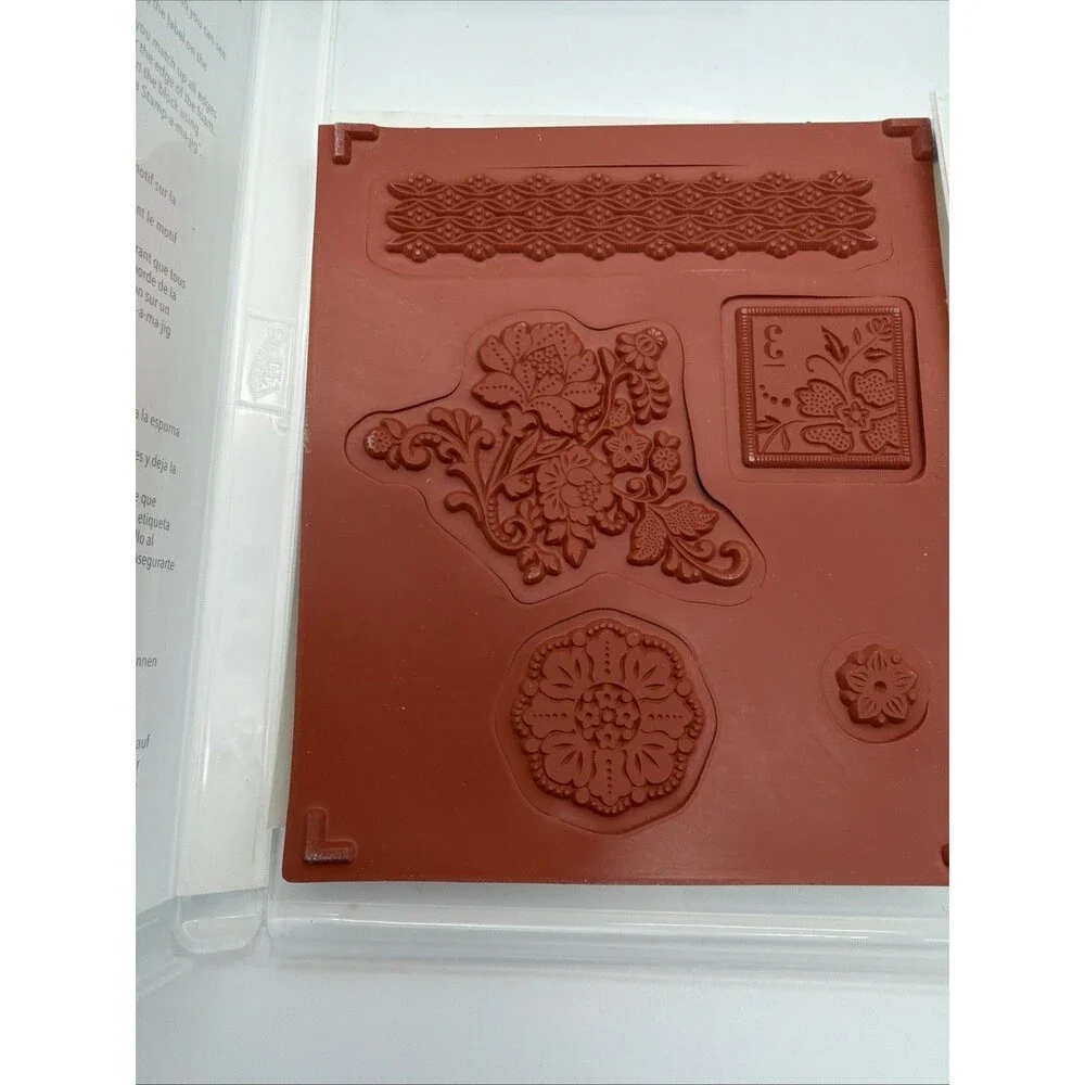Stampin' Up! Lot of 3 stamp sets afterthoughts fresh vintage something celebrete